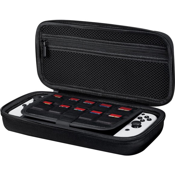 Insignia™ - NS-NSGOCSO Universal Go Case + for Switch and Switch OLED - Black - Picture 1 of 11